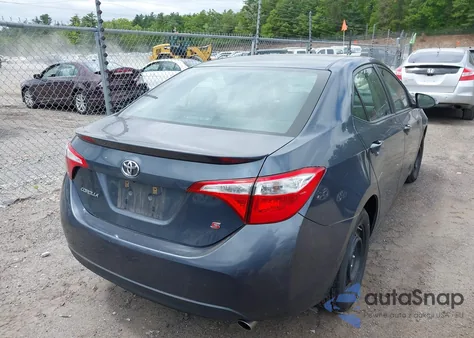 2016 Toyota Corolla S из США, поврежденный, VIN 2T1BURHE2GC649011